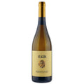 A bottle of Alasia Moscato d'Asti white wine with a gold foil neck wrap and a beige label featuring a gold seal, set against a plain white background.