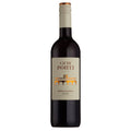 A bottle of Ca'di Ponti Nero D'Avola Sicilian red wine, featuring a dark glass bottle with a cream-coloured label and a metallic gold cap, set against a plain white background.