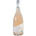 A bottle of Vieille Tour Provence rosé wine with a pale pink liquid, a white label, and a silver screw cap, shown against a plain white background.