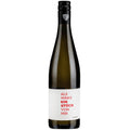 A dark glass wine bottle with a white label featuring red text that reads 'ALS WÄR'S EIN STÜCK VON MIR' and a black screw cap, shown on a plain white background.