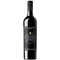 A bottle of Peter Lehmann Stonewell Shiraz Barossa red wine, featuring a black glass bottle with a black label accented by gold lettering and a small gold bird illustration.