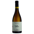 A bottle of Tenute Pieralisi Verdicchio di Castelli di Jesi Classico Superiore wine, featuring a white label with elegant black and red script, set against a plain white background.