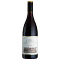A bottle of Soldier's Block Shiraz red wine from Australia. It has a white label and a black screw cap.