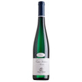 A bottle of Villa Wolf Forster Pechstein Riesling wine, featuring a dark green glass bottle, a white label with elegant script, and a dark blue capsule seal at the top, set against a plain white background.