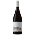 A bottle of Circle of Life Waterkloof red wine with a dark glass body, white label, and white screw cap, shown against a plain white background.